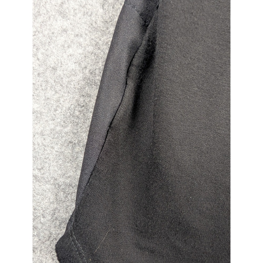 Zara Floral Varsity Number 9 Jersey Top Black Short Sleeve Pockets Woman - Picture 11 of 15